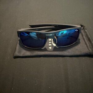 Oakley Two Face Mens Sunglasses Blue Reflective Lenses